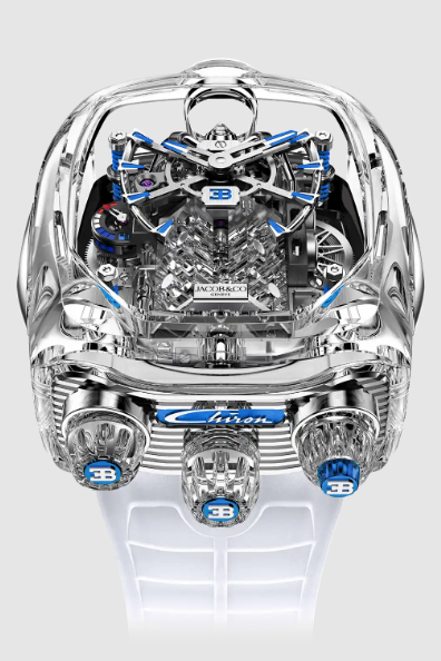 Jacob & Co bugatti chiron tourbillon sapphire crystal CLEAR Replica Watch BU210.80.AA.AA.B (image for) Jacob & Co bugatti chiron tourbillon sapphire crystal CLEAR Replica Watch BU210.80.AA.AA.B